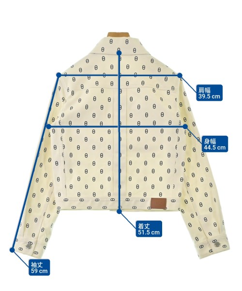 HERMES（エルメス）ブルゾン 白 サイズ:36(XS位) レディース/2200661633014