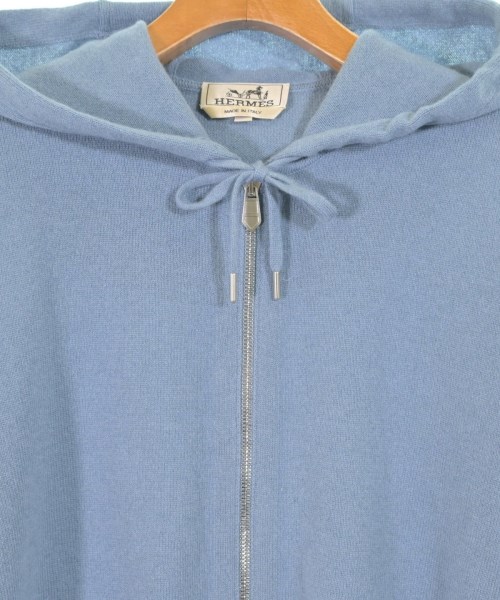 HERMES（エルメス）ニット・セーター 青 サイズ:S メンズ/2200657950040