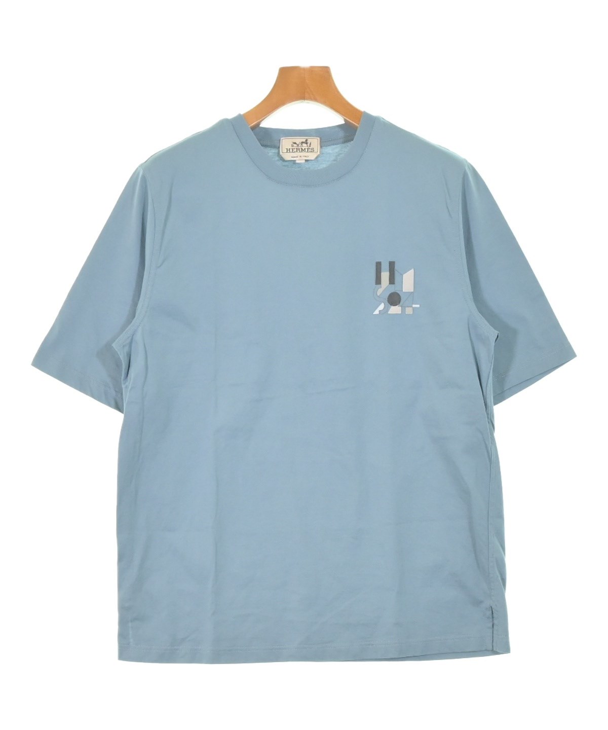 HERMES（エルメス）Tシャツ・カットソー 青 サイズ:S メンズ