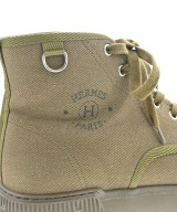 HERMES（エルメス）スニーカー カーキ サイズ:41(26cm位) メンズ/2200710588173