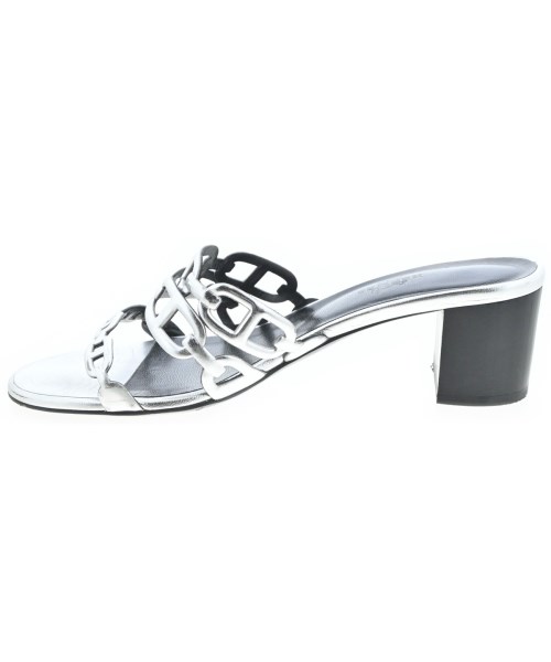 HERMES（エルメス）サンダル シルバー サイズ:EU37(23.5cm位) レディース/2200710542014