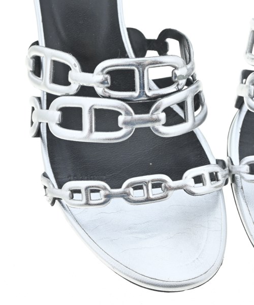 HERMES（エルメス）サンダル シルバー サイズ:EU37(23.5cm位) レディース/2200710542014