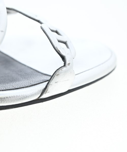 HERMES（エルメス）サンダル シルバー サイズ:EU37(23.5cm位) レディース/2200710542014
