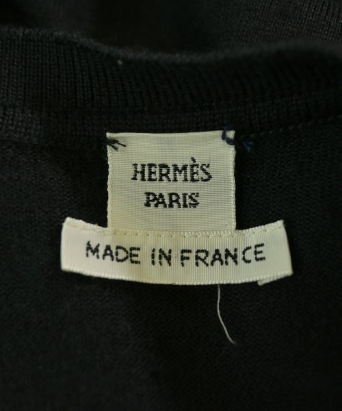 HERMES（エルメス）カーディガン 黒 サイズ:34(XXS位) レディース/2200708782187