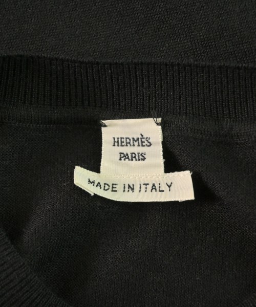 HERMES（エルメス）ニット・セーター 黒 サイズ:36(XS位) レディース/2200708782248