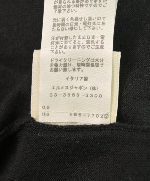 HERMES（エルメス）ニット・セーター 黒 サイズ:36(XS位) レディース/2200708782248