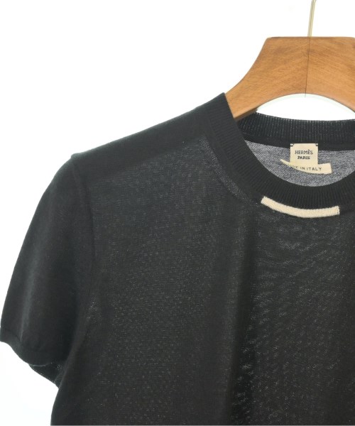 HERMES（エルメス）ニット・セーター 黒 サイズ:36(XS位) レディース/2200708782248