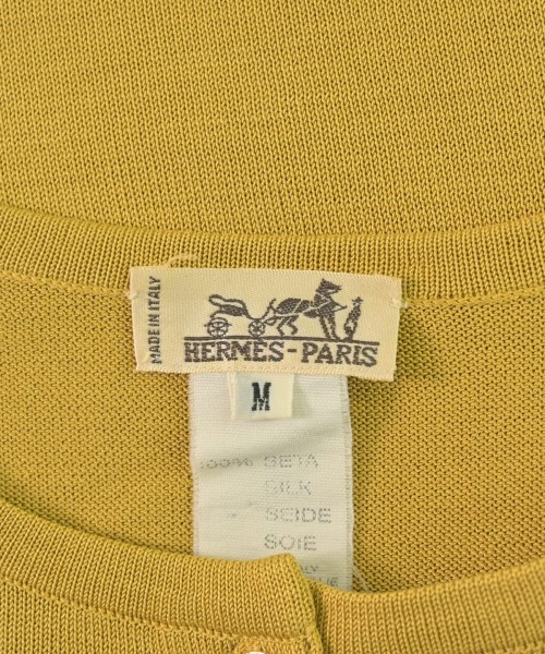 HERMES（エルメス）ニット・セーター 黄 サイズ:M レディース/2200708782255