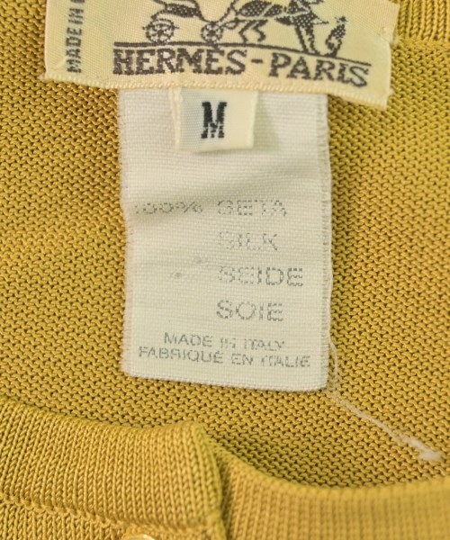 HERMES（エルメス）ニット・セーター 黄 サイズ:M レディース/2200708782255