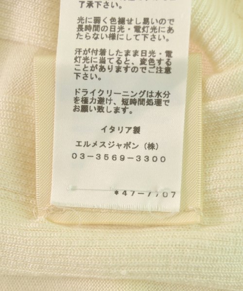 HERMES（エルメス）ニット・セーター 白 サイズ:34(XS位) レディース/2200708782293