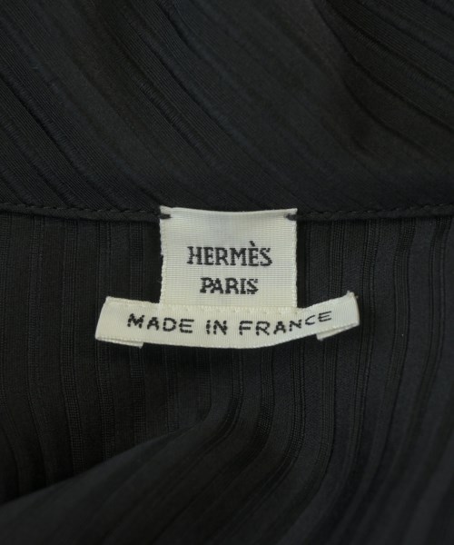 HERMES（エルメス）ブラウス 黒 サイズ:34(XS位) レディース/2200708782316
