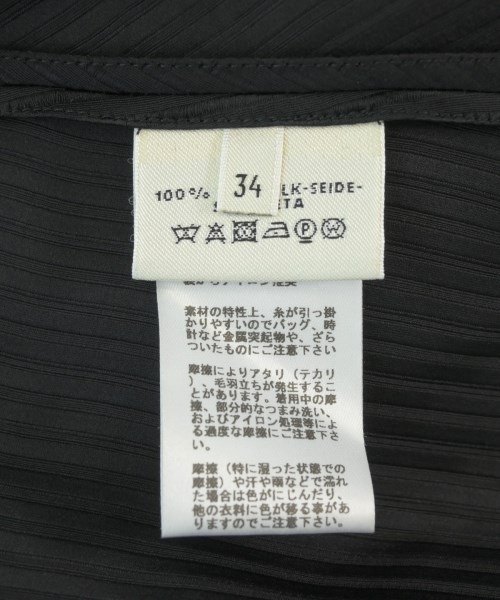 HERMES（エルメス）ブラウス 黒 サイズ:34(XS位) レディース/2200708782316