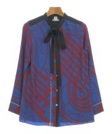 HERMES（エルメス）ブラウス 青 サイズ:34(XS位) レディース/2200708782323