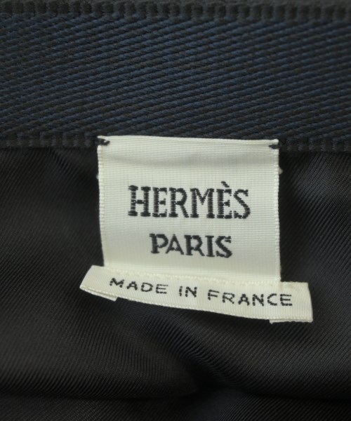 HERMES（エルメス）ひざ丈スカート 黒 サイズ:34(XXS位) レディース/2200708782361