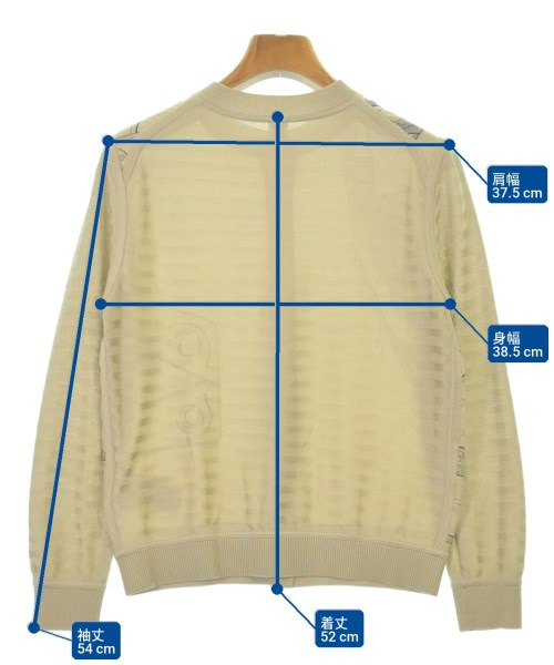 HERMES（エルメス）カーディガン ベージュ サイズ:34(XS位) レディース/2200708782378
