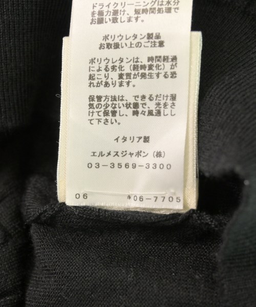 HERMES（エルメス）ニット・セーター 黒 サイズ:34(XS位) レディース/2200708782460