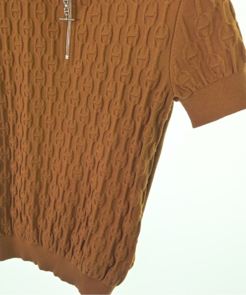 HERMES（エルメス）ニット・セーター 茶 サイズ:34(XS位) レディース/2200708782477