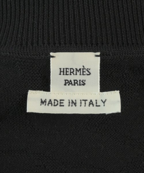 HERMES（エルメス）カーディガン 黒 サイズ:34(XXS位) レディース/2200708782521