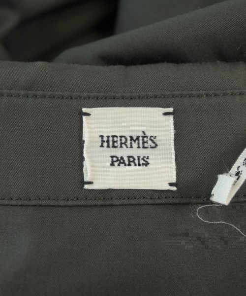 HERMES（エルメス）カジュアルシャツ カーキ サイズ:34(XS位) レディース/2200708782613