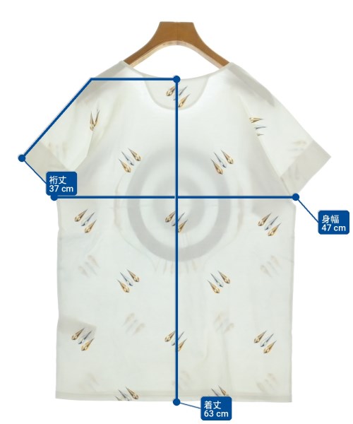 HERMES（エルメス）Tシャツ・カットソー 白 サイズ:36(XS位) レディース/2200712201032