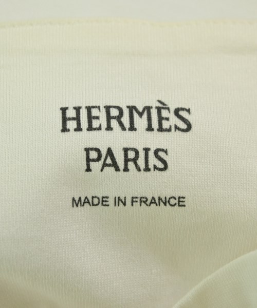 HERMES（エルメス）Tシャツ・カットソー 白 サイズ:40(M位) レディース/2200712201056