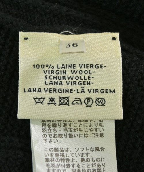 HERMES（エルメス）ニット・セーター 黒 サイズ:36(XS位) レディース/2200712201063