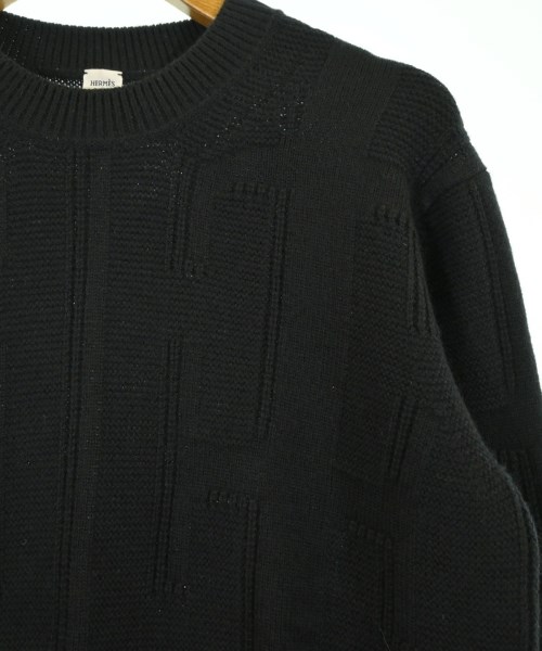 HERMES（エルメス）ニット・セーター 黒 サイズ:36(XS位) レディース/2200712201063
