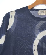 HERMES（エルメス）ニット・セーター 紺 サイズ:L メンズ/2200712201094