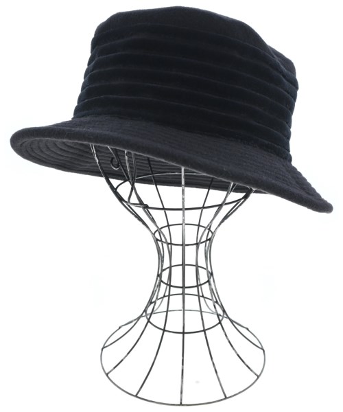 HERMES（エルメス）ハット 黒 サイズ:57 レディース/2200712201100