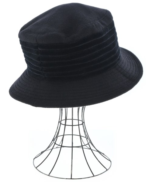 HERMES（エルメス）ハット 黒 サイズ:57 レディース/2200712201100