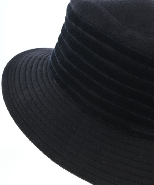 HERMES（エルメス）ハット 黒 サイズ:57 レディース/2200712201100