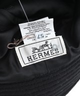 HERMES（エルメス）ハット 黒 サイズ:57 レディース/2200712201100