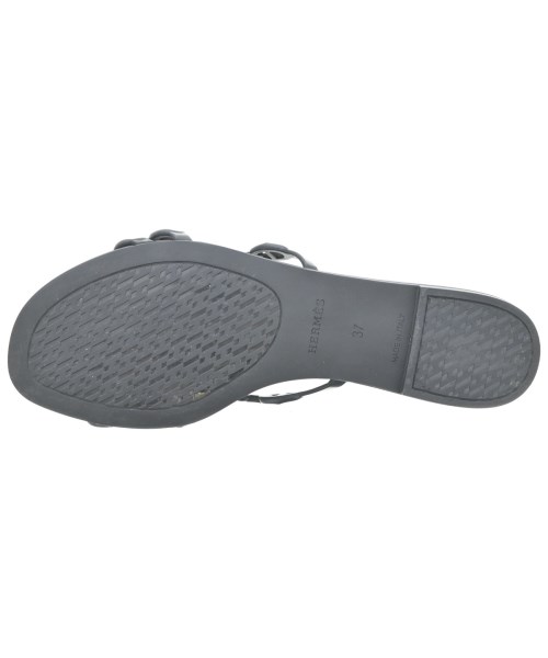 HERMES（エルメス）サンダル 黒 サイズ:EU37(23.5cm位) レディース/2200713221060