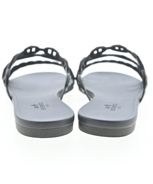 HERMES（エルメス）サンダル 黒 サイズ:EU37(23.5cm位) レディース/2200713221060