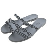 HERMES（エルメス）サンダル 黒 サイズ:EU37(23.5cm位) レディース/2200713221060