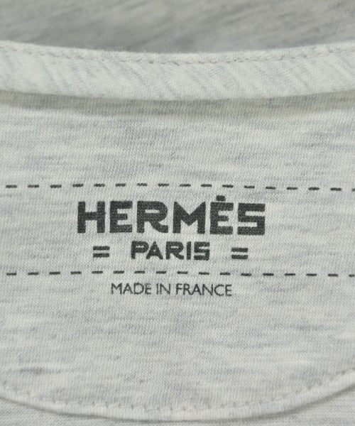 HERMES（エルメス）Tシャツ・カットソー グレー サイズ:36(S位) レディース/2200713448016