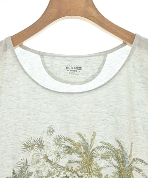 HERMES（エルメス）Tシャツ・カットソー グレー サイズ:36(S位) レディース/2200713448016