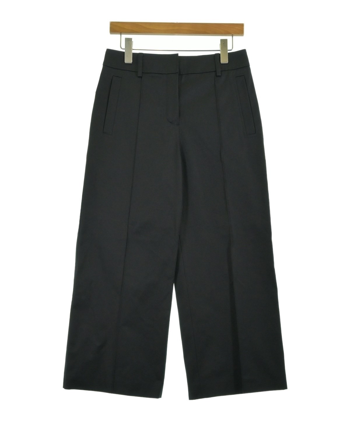 HERMES（エルメス）スラックス 黒 サイズ:38(S位) レディース