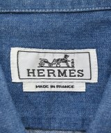 HERMES（エルメス）カジュアルシャツ 青 サイズ:38(S位) メンズ/2200714248011