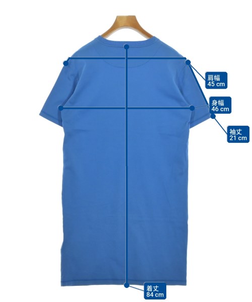 HERMES（エルメス）ワンピース 青 サイズ:34(XXS位) レディース/2200714248035