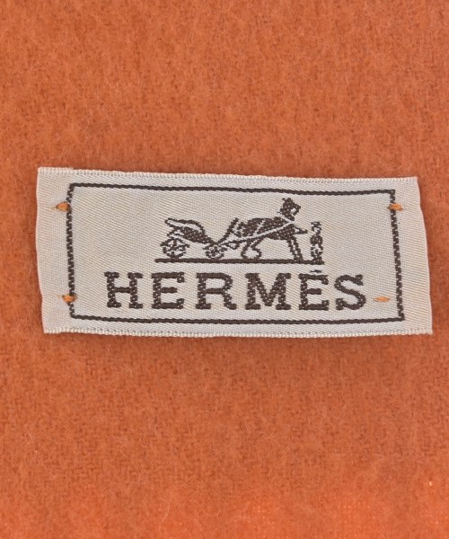 HERMES（エルメス）マフラー オレンジ サイズ:- メンズ/2200715243039