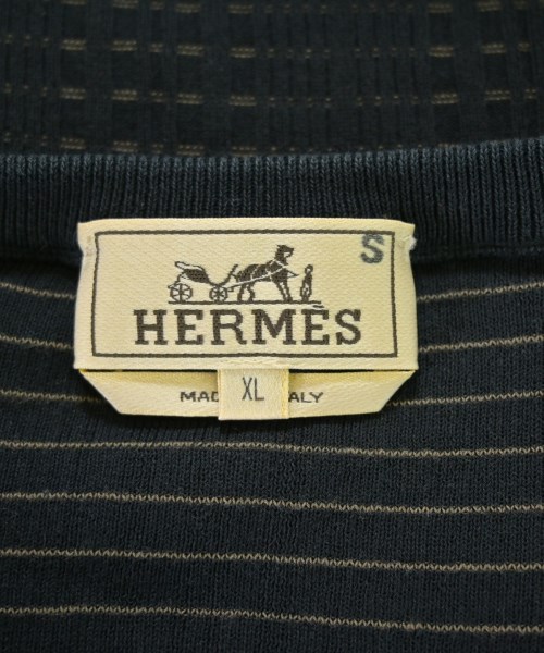 HERMES（エルメス）ニット・セーター 黒 サイズ:XL メンズ/2200715235119