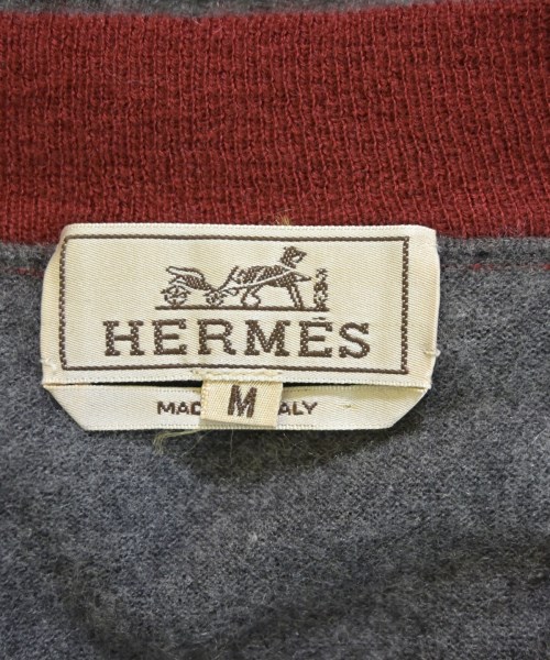 HERMES（エルメス）ニット・セーター グレー サイズ:M メンズ/2200704626027