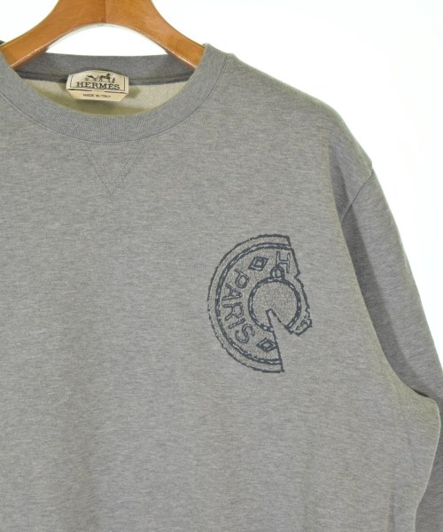 HERMES（エルメス）スウェット グレー サイズ:XL メンズ/2200715949016