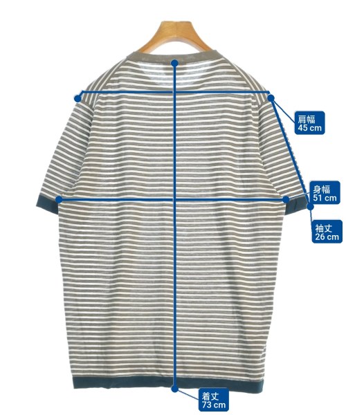 HERMES（エルメス）ニット・セーター グレー サイズ:XL メンズ/2200715978023