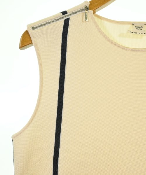 HERMES（エルメス）ワンピース ベージュ サイズ:34(XS位) レディース/2200715978078