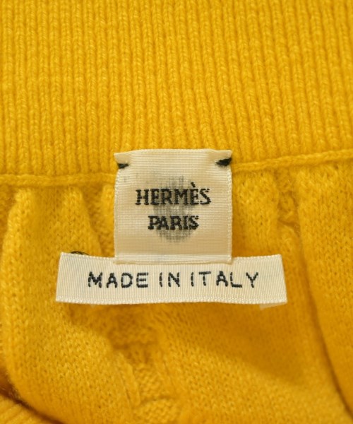 HERMES（エルメス）ひざ丈スカート 黄 サイズ:34(XXS位) レディース/2200715978108