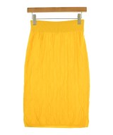HERMES（エルメス）ひざ丈スカート 黄 サイズ:34(XXS位) レディース/2200715978108