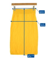 HERMES（エルメス）ひざ丈スカート 黄 サイズ:34(XXS位) レディース/2200715978108