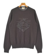 HERMES（エルメス）ニット・セーター 茶 サイズ:L メンズ/2200715978122